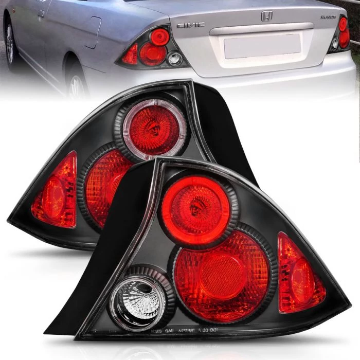 ANZO - Black Euro Tail Lights