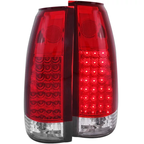 ANZO - Chrome/Red G2 LED Tail Lights