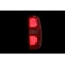 ANZO - Chrome Red LED Tail Lights