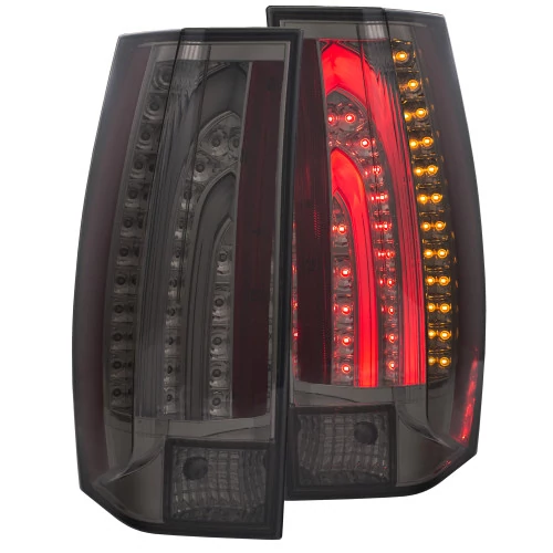 ANZO - Chrome/Smoke G2 Fiber Optic LED Tail Lights