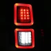 ANZO - Black/Smoke Fiber Optic LED Tail Lights