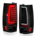 ANZO - Black Plank Style LED Tail Lights
