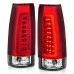 ANZO - Chrome/Red LED Tail Lights