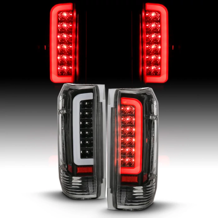 ANZO - Black Fiber Optic LED Tail Lights