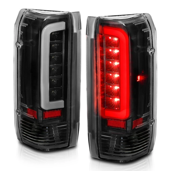 ANZO - Black Fiber Optic LED Tail Lights