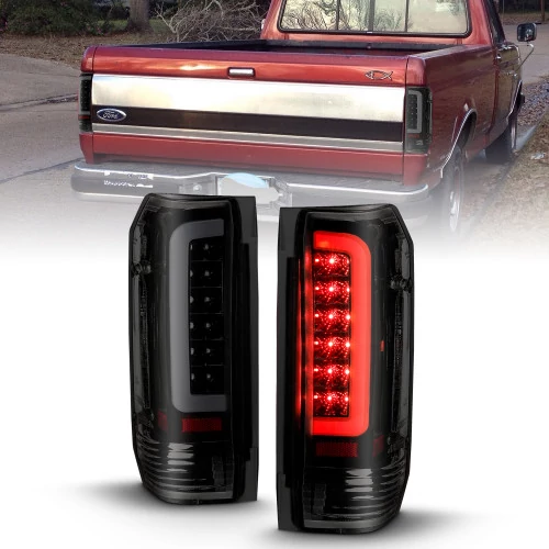 ANZO - Black/Smoke Fiber Optic LED Tail Lights