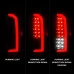 ANZO - Red Light Bar Style Tail Light Assembly