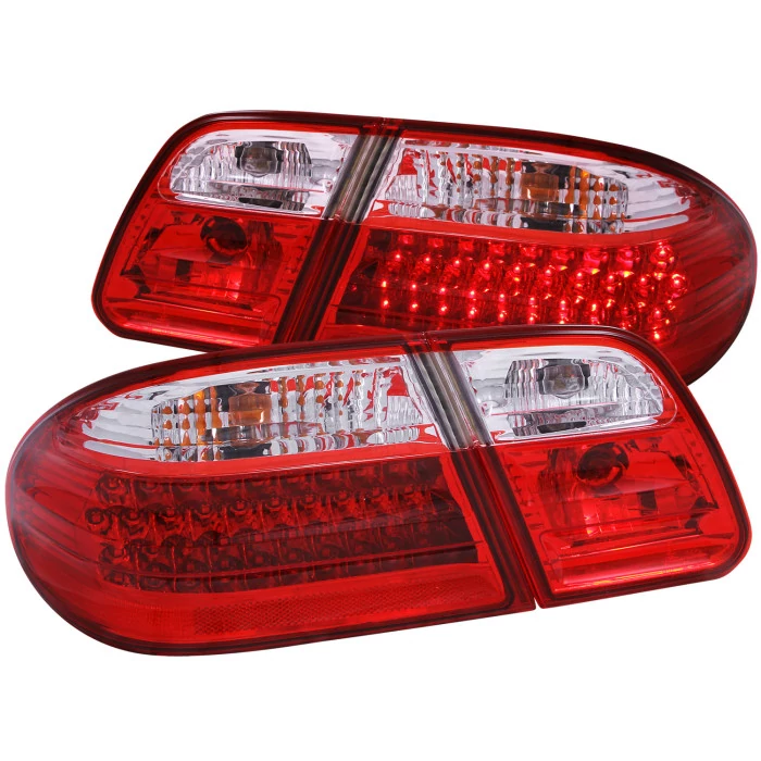 ANZO - Chrome/Red G2 LED Tail Lights