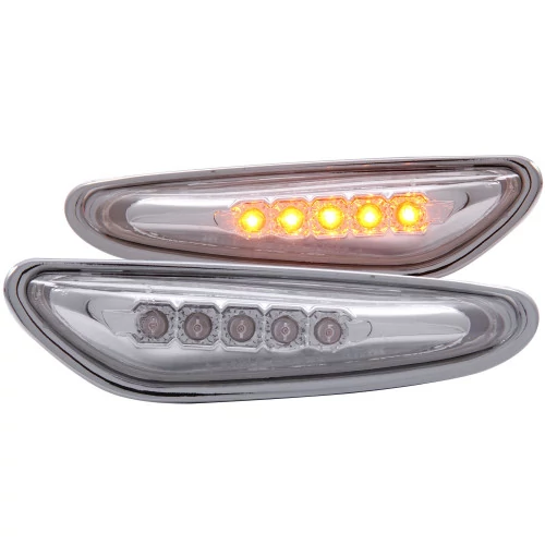 ANZO - Chrome/Smoke LED Side Marker Lights