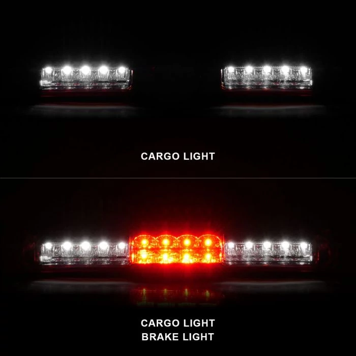 ANZO - Red/Clear LED 3rd Brake Light