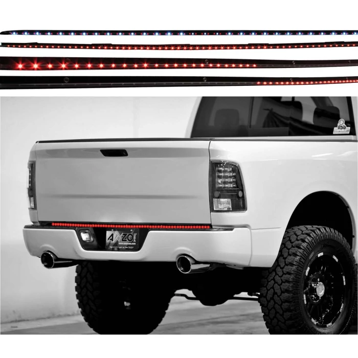 ANZO - 60 in. Red and White LED Tailgate Bar