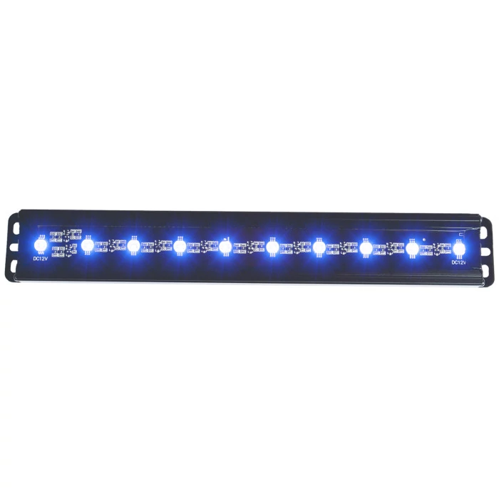 ANZO - Single Row 12'' Short Blue LED Light Bar