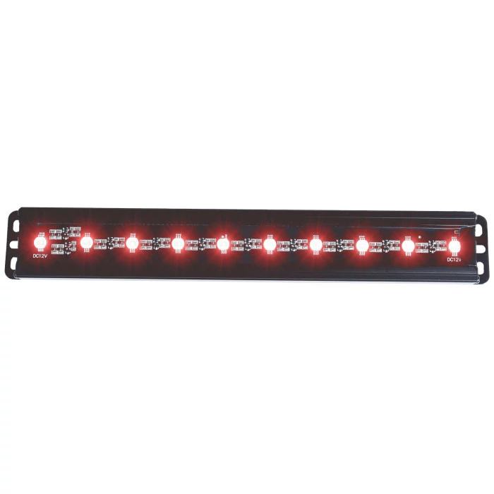 ANZO - Single Row 12'' Short Red LED Light Bar