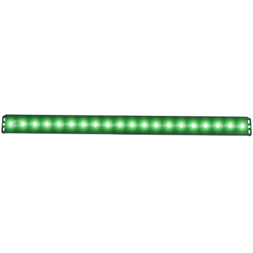 ANZO - Single Row 24" Short Green LED Light Bar