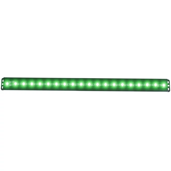 ANZO - Single Row 24" Short Green LED Light Bar
