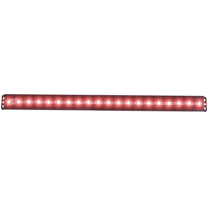 ANZO - Single Row 24" Short Red LED Light Bar
