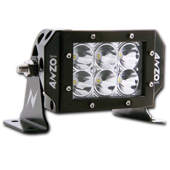 ANZO - Dual Row 6'' Black Short LED Offroad/Racing Lamp