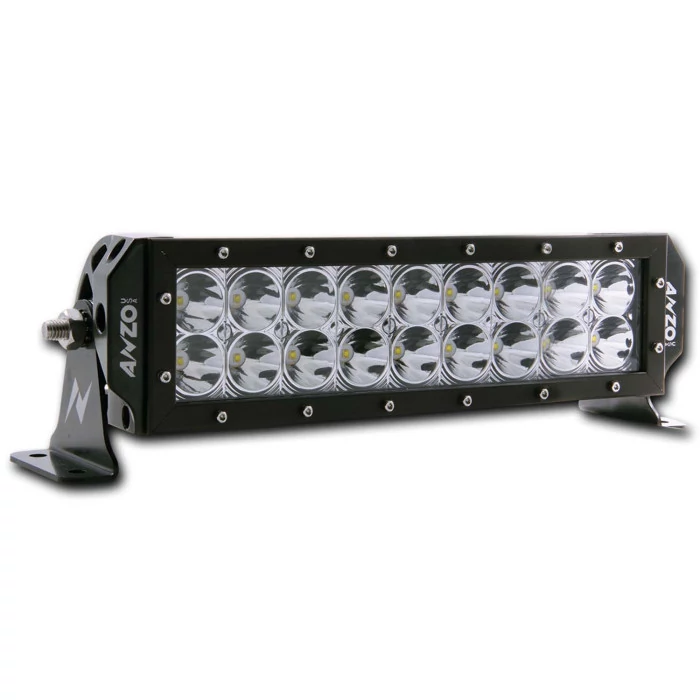 ANZO - Dual Row 12'' Black Short LED Offroad/Racing Lamp
