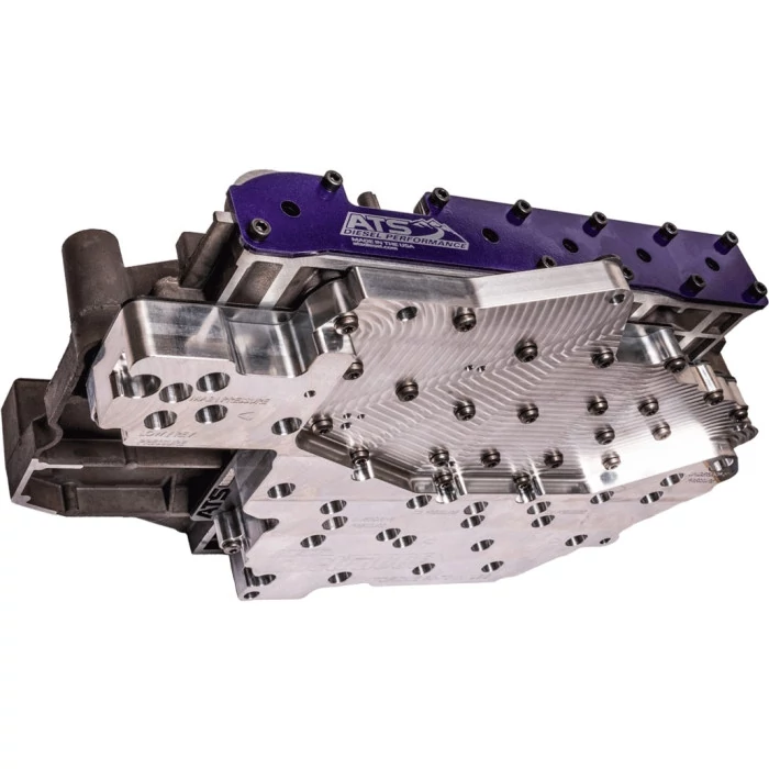 ATS Diesel Performance® - 68Rfe Billet Channel Plate Valve Body for 2019+ 6.7L Cummins with Solenoid Pack