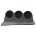 AutoMeter® - 2-1/16" Black Mounting Solutions Triple Dash Pod