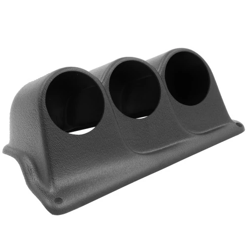 AutoMeter® - 2-1/16" Black Mounting Solutions Triple Dash Pod