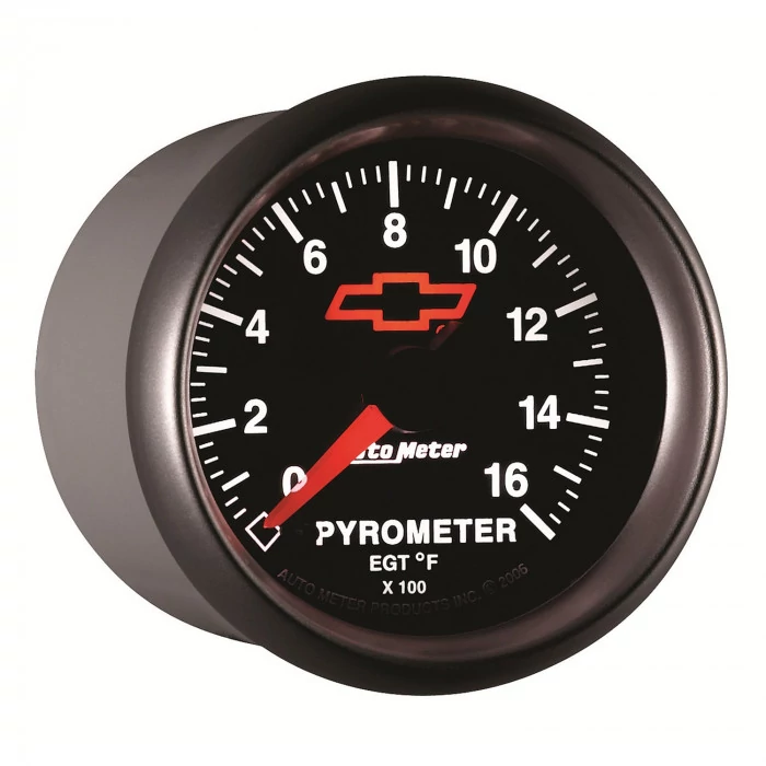 AutoMeter® - GM Series 2-1/16" Electric Digital Stepper Motor 0-1600 Deg F Pyrometer Gauge Kit