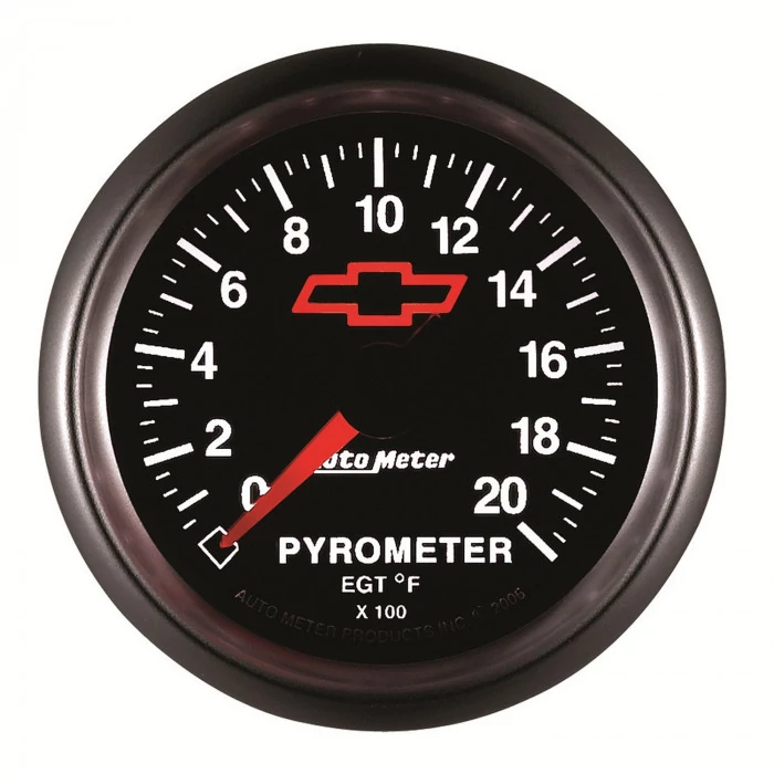AutoMeter® - GM Series 2-1/16" Electric Digital Stepper Motor 0-2000 Deg F Pyrometer Gauge Kit