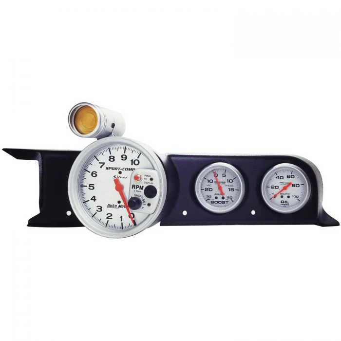 AutoMeter® - Black Mounting Solutions Tach Pod Use with 5" Tachs with 3-3/8" Case and 2-5/8" Gauges