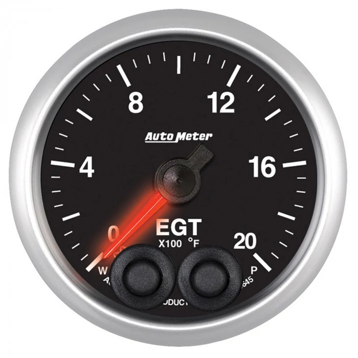 AutoMeter® - Elite Series EGT 2-1/16" Electric Digital Stepper Motor 0-2000 Deg F Pyrometer Gauge