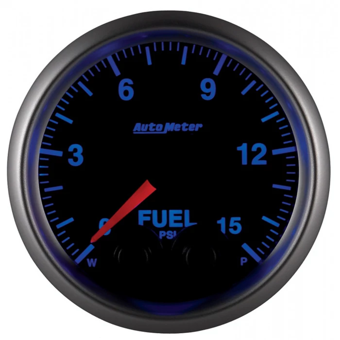 AutoMeter® - Elite Series 2-1/16" Electric Digital Stepper Motor 0-15 PSI Fuel Pressure Gauge