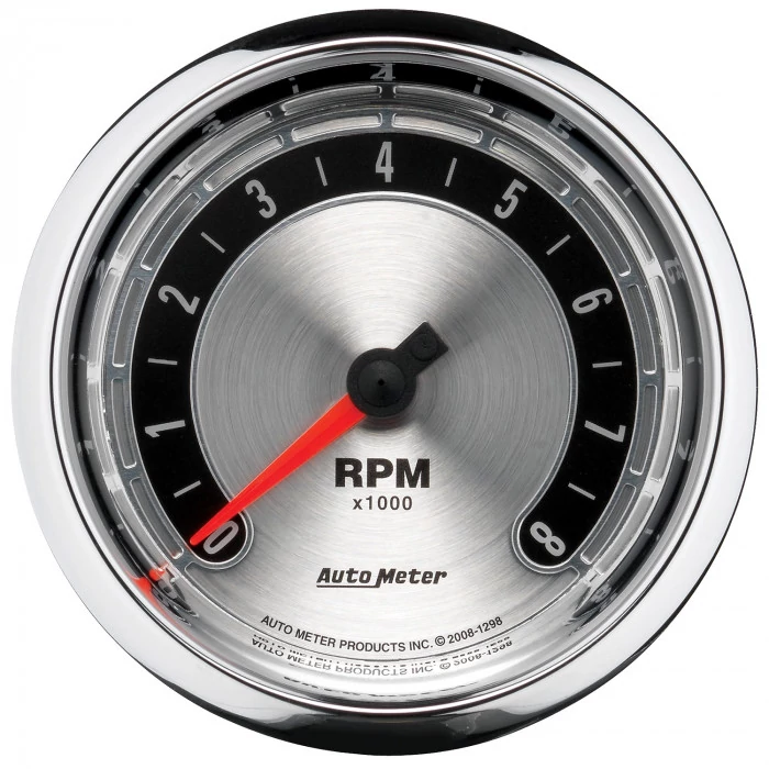 AutoMeter® - American Muscle 8K RPM/160 MPH/100 PSI/8-18V/0E-90 OhmsF Complete Instrument Kit
