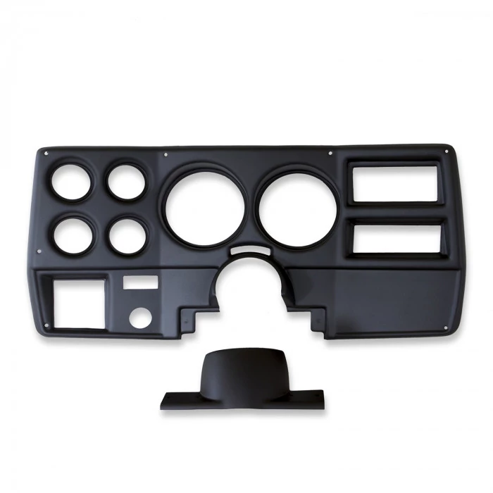 AutoMeter® - Designer Black 0E-90F Ohms Tach/Mph/Fuel/Oilp/Wtmp/Volt Dash Panel Kit