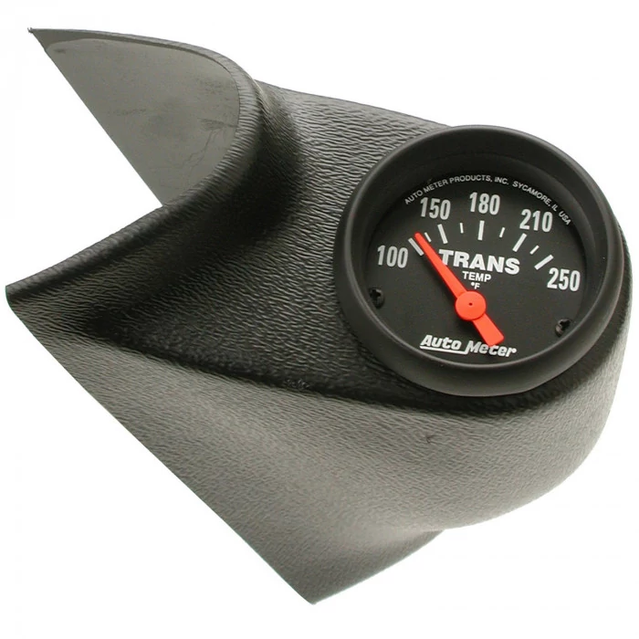 AutoMeter® - Z-Series Black Dial Face 100-250 Deg F Single A-Pillar Gauge Kit