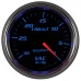 AutoMeter® - Cobalt 2-5/8" Black Dial Face Blue LED Lighting 0-30" HG Mechanical Vacuum Gauge