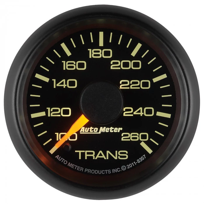 AutoMeter® - Chevy Factory 2-1/16" 100-260 Deg F Electric Digital Stepper Motor Match Transmission Temperature Gauge