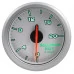 AutoMeter® - AirDrive 2-1/16" Silver Dial Face Electric Air-Core 0-2000 Deg F Pyrometer Gauge