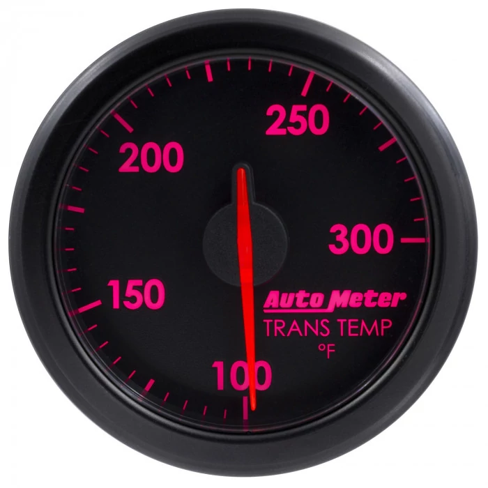 AutoMeter® - AirDrive 2-1/16" Black Dial Face Electric Air-Core 100-300 Deg F Transmission Temperature Gauge