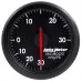 AutoMeter® - AirDrive 2-1/16" Black Dial Face Electric Air-Core 30" HG/30 PSI Boost Gauge