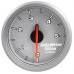 AutoMeter® - AirDrive 2-1/16" Silver Dial Face Electric Air-Core 0-5000 RPM Tachometer Gauge