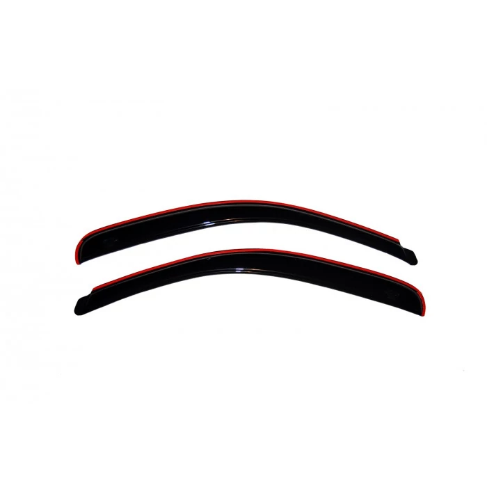 AVS® - In-Channel Ventvisor Front Smoke Side Window Deflectors for Models with Vent Window