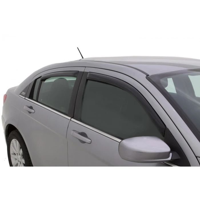 AVS® - In-Channel Ventvisor Front And Rear Smoke Side Window Deflectors