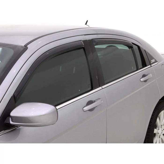 AVS® - In-Channel Ventvisor Front And Rear Smoke Side Window Deflectors