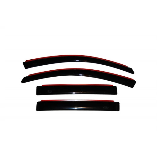 AVS® - In-Channel Ventvisor Front And Rear Smoke Side Window Deflectors