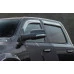 AVS® - Tape-On Standard Ventvisor Chrome Front and Rear Window Deflectors