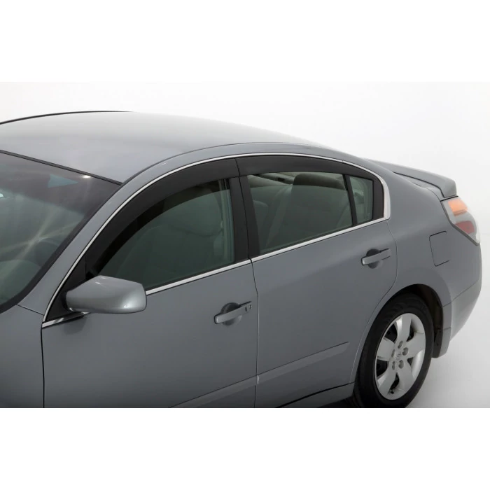 AVS® - Tape-On Ventvisor Front And Rear Smoke Low Profile Side Window Deflectors