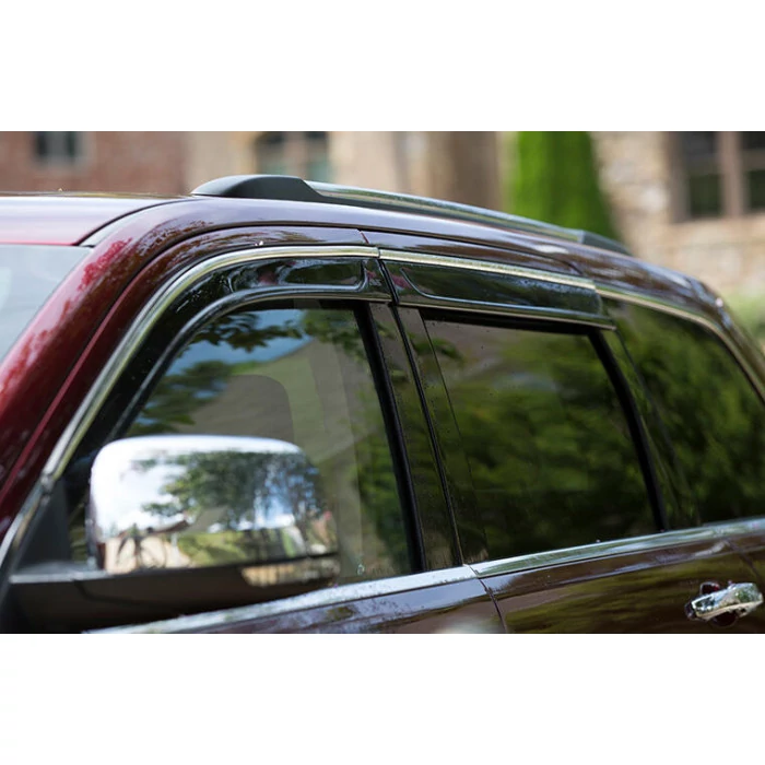 AVS® - Tape-On Low Profile Ventvisor Smoke Front and Rear Window Deflectors