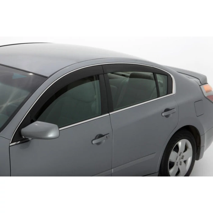 AVS® - Tape-On Low Profile Ventvisor Smoke Front and Rear Window Deflectors