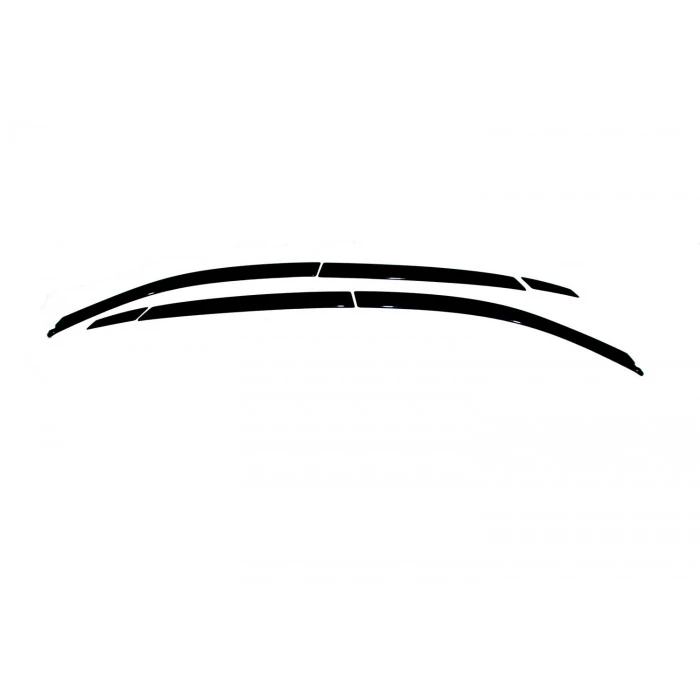 AVS® - Tape-On Ventvisor Front And Rear Smoke Low Profile Side Window Deflectors