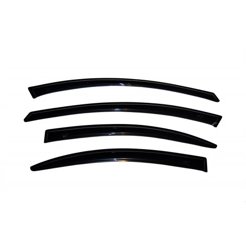 AVS® - Tape-On Ventvisor Front And Rear Smoke Side Window Deflectors