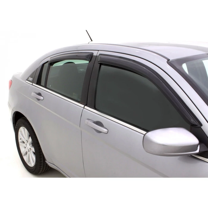 AVS® - Tape-On Ventvisor Front And Rear Smoke Side Window Deflectors